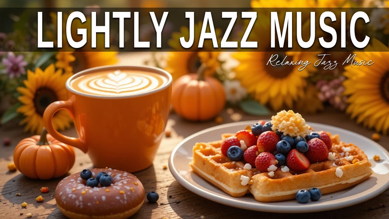 Lightly Jazz Music ☕ Bossa Nova background for Great Moods, Stress Relief & Relaxing