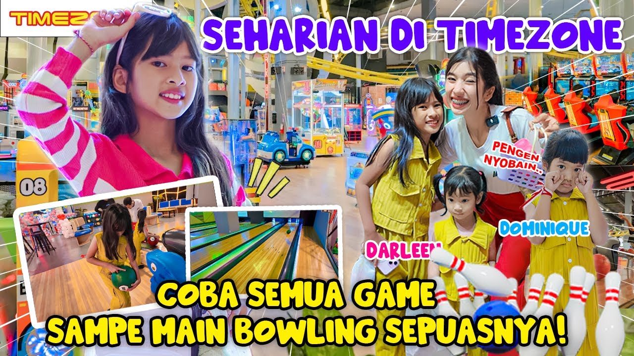 DISTA COBA SEMUA WAHANA TIMEZONE BERSAMA DOMINIQUE DARLEEN🥰!! SEMUANYA HAPPY BANGET 