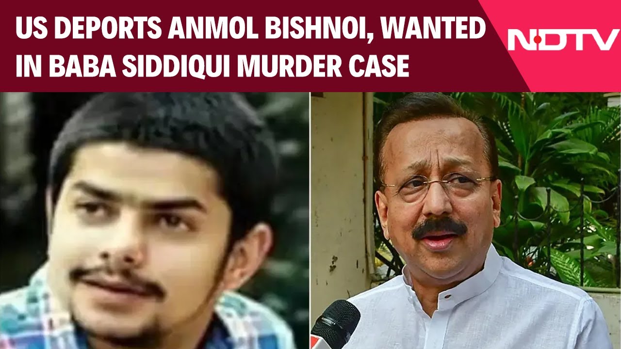 Anmol Bishnoi Deportation | US Deports Anmol Bishnoi, Wanted In Baba Siddiqui Murder Case, To India