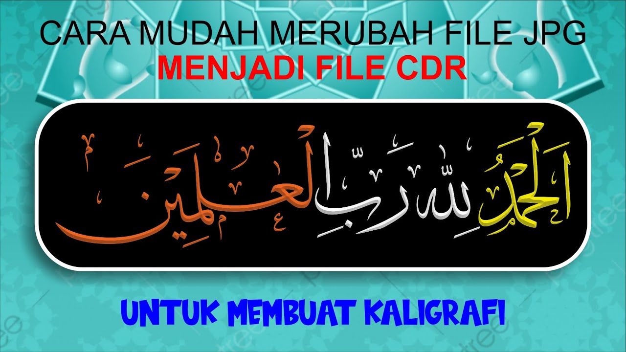 Cara Praktis membuat kaligrafi dengan aplikasi Kelk 10 #percetakankaromah