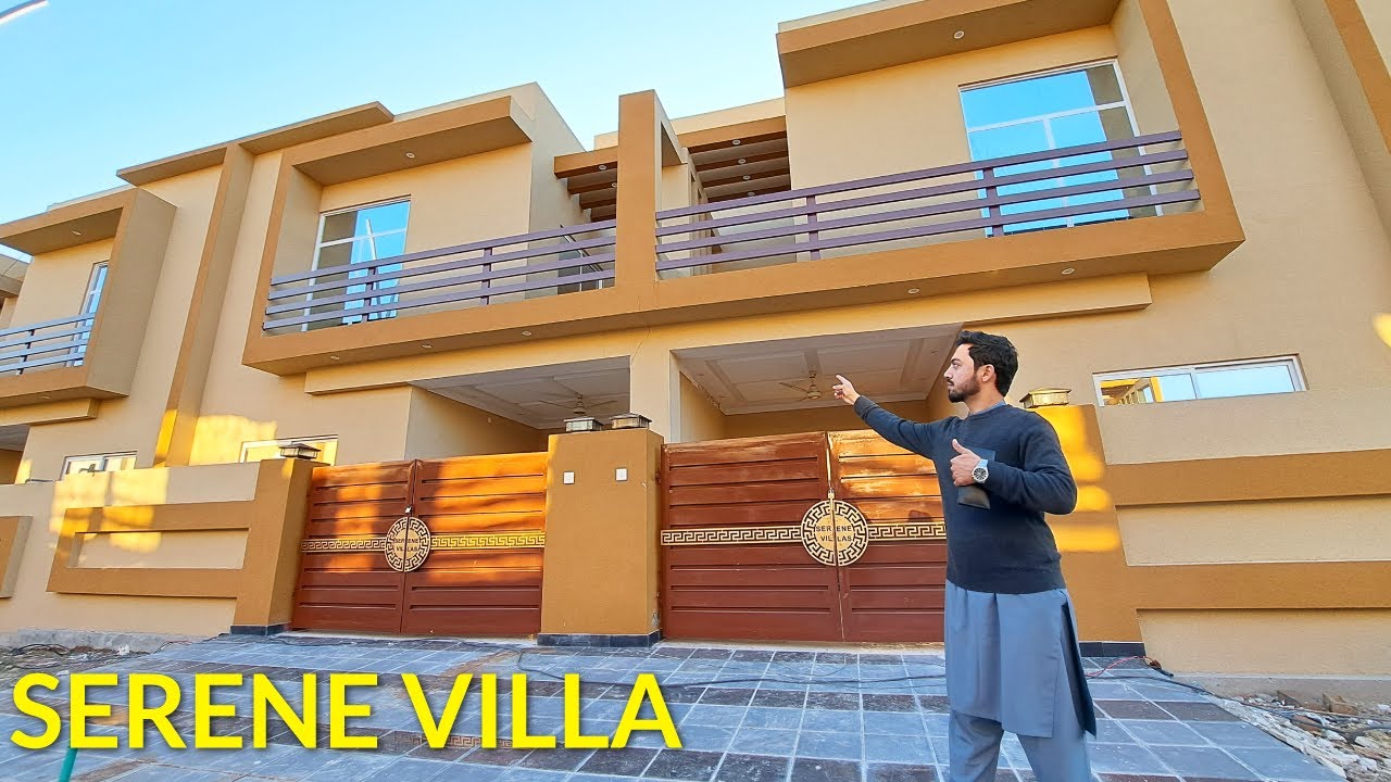 5 Marla House for sale in blue world city Islamabad, Blue world city serene villas on instalment.