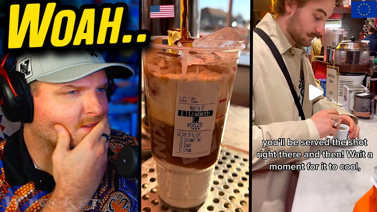 American VS European Coffee culture.. (USA's is literally Crazy)