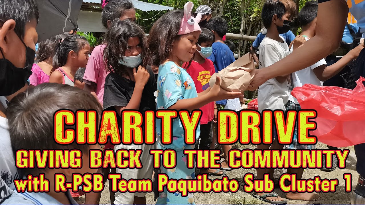 CHARITY DRIVE AT PAQUIBATO | with R-PSB TEAM PAQUIBATO SUB-CLUSTER 1 | PAQUIBATO DISTRICT DAVAO