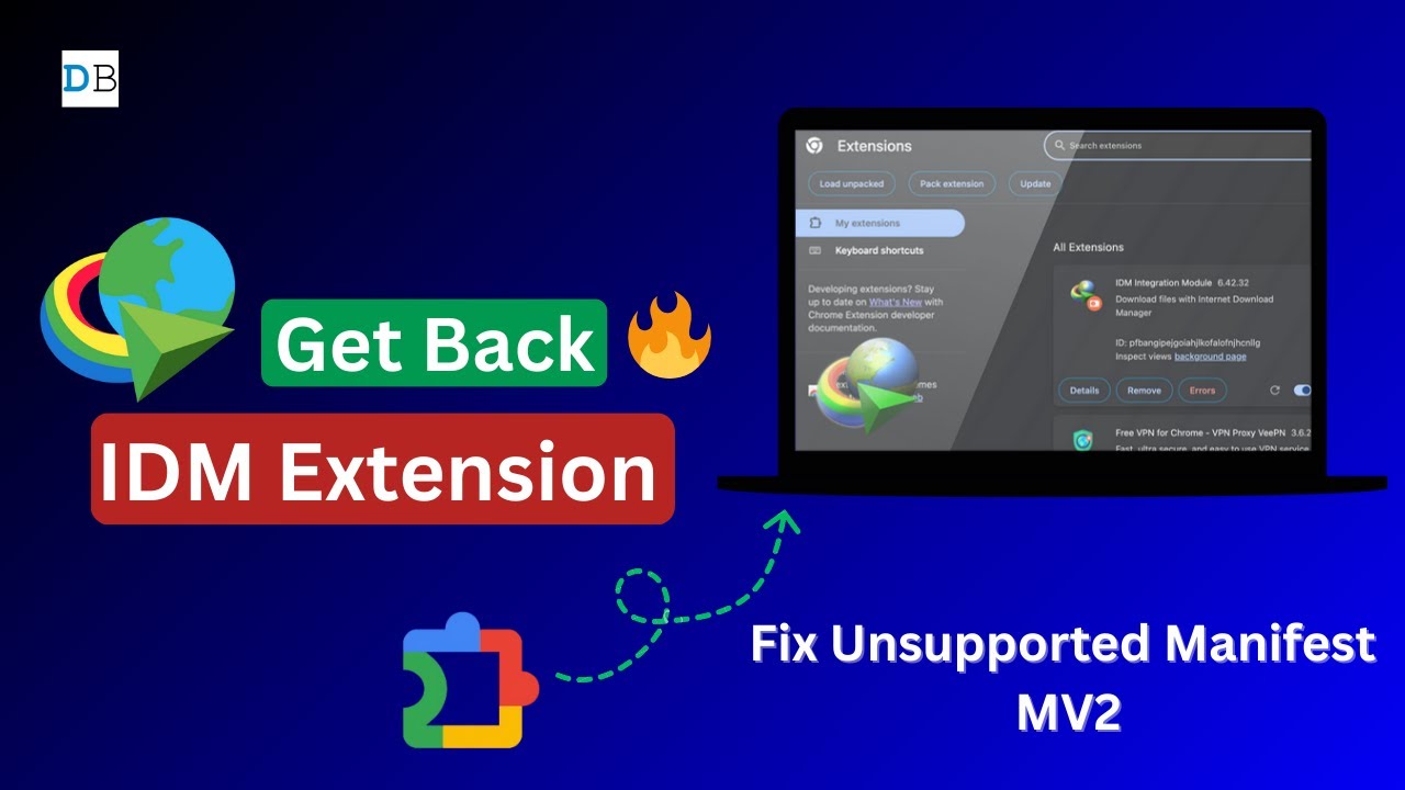 IDM Extension Disabled? How to Get It BACK on Chrome | 100% Working Fix for IDM   🚀