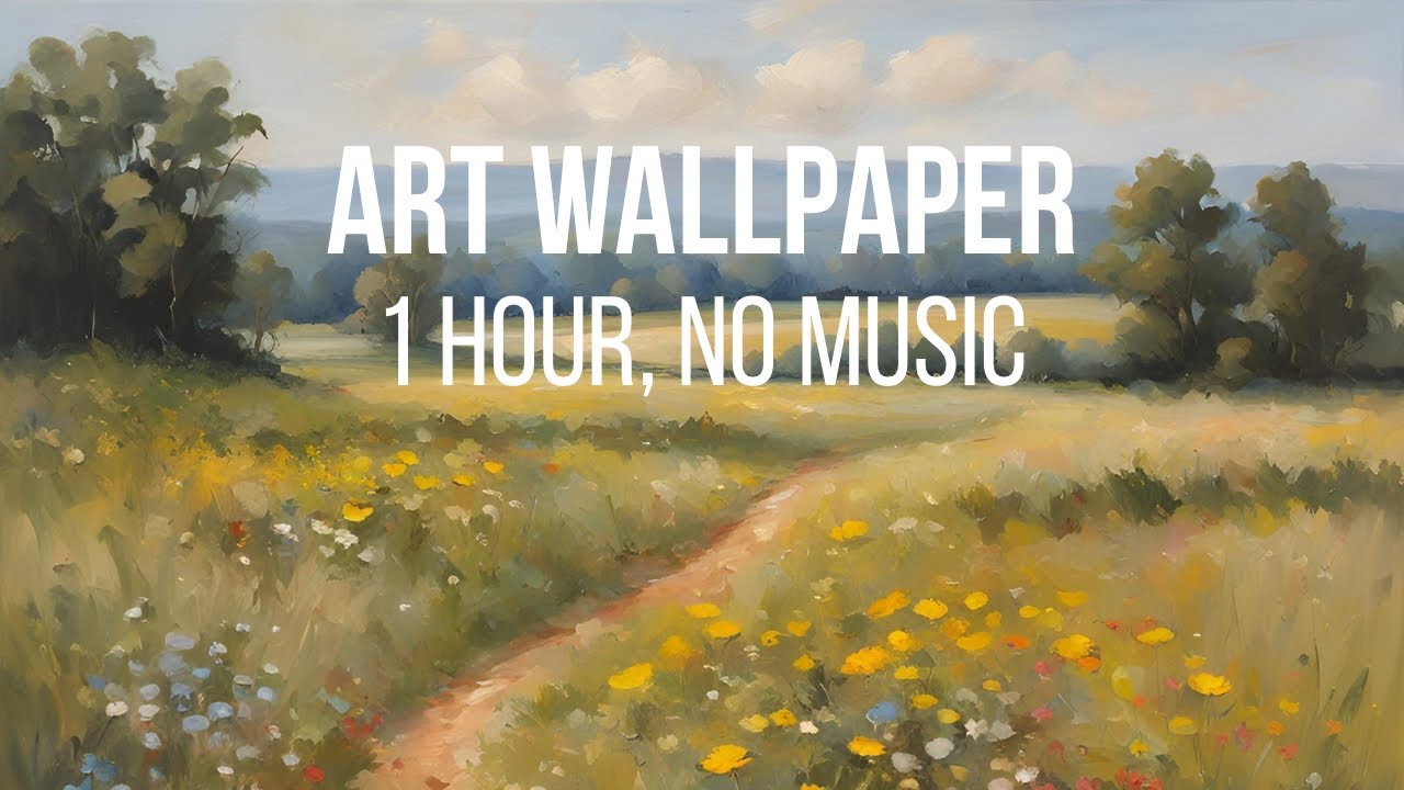 Peaceful Landscape Art Wallpaper for Tv | Transform your space | Cosy Art | Oil Painted Screensaver