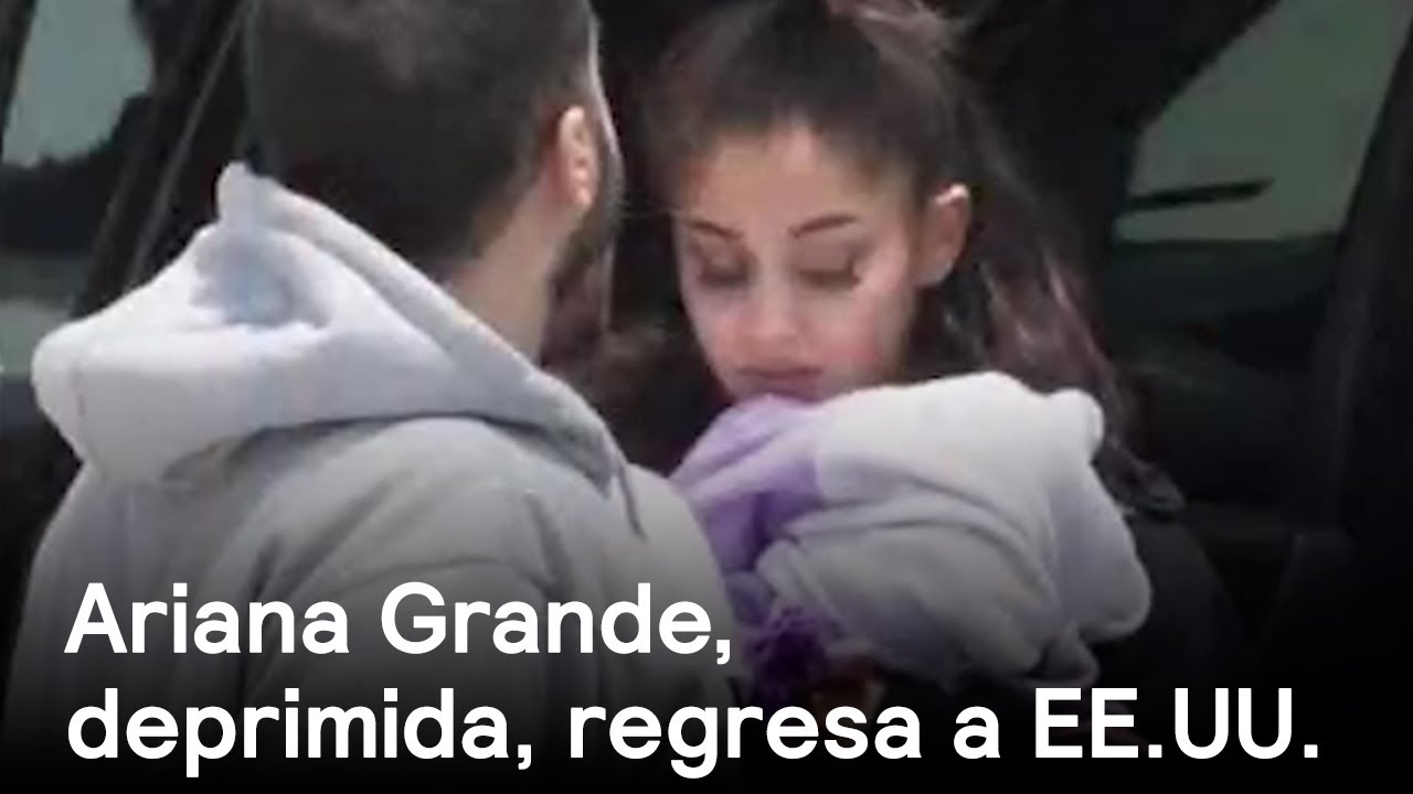 Primera imagen de una deprimida Ariana Grande tras Manchester - Noticias con Karla Iberia