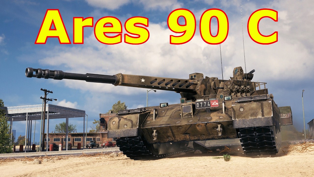 Ares 90 C : Siegfried Line - World of Tanks.