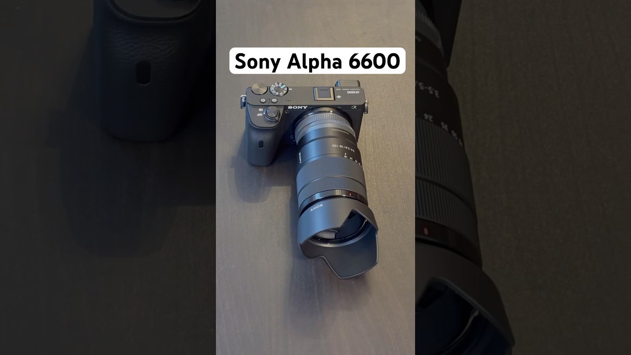 Unboxing our new Sony Alpha 6600