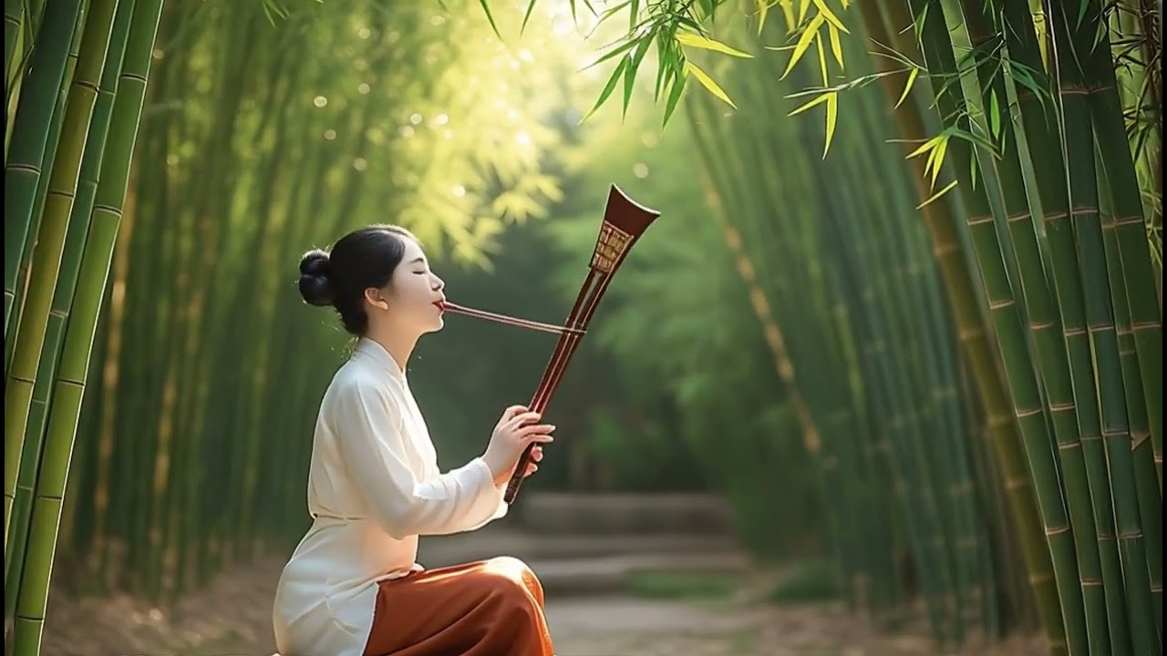 Zen Bamboo Flute Music 🌿 | Deep Relaxation & Meditation Sounds