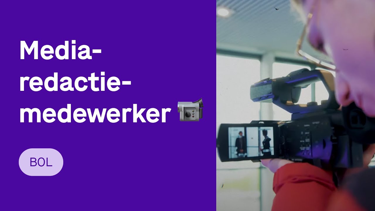 Mediaredactiemedewerker / Journalistiek en media 📲 mbo niveau 4