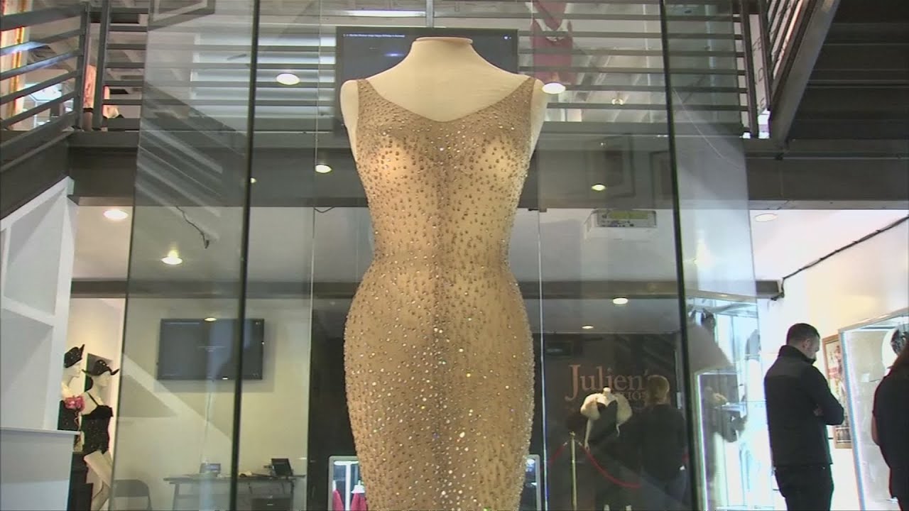 Marilyn Monroe's 'Happy Birthday, Mr President' dress for sale