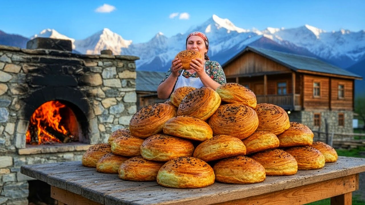 🥯Gogal Pastry | Crispy and Aromatic Village Life Recipe