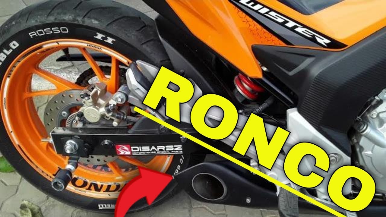 RONCO INCRÍVEL DO ESCAPAMENTO ARASHI TAYLORMADE CB TWISTER 250F | CarlosRods