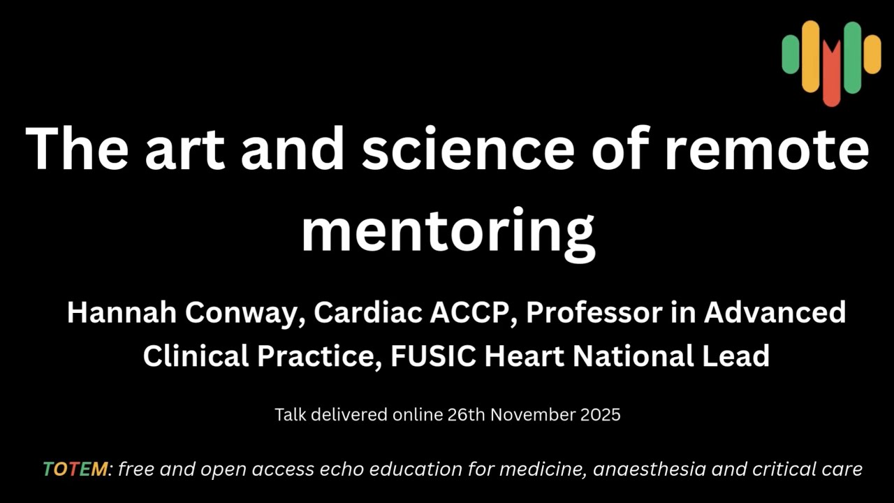 The Art & Science of Remote Echo Mentoring with Hannah Conway