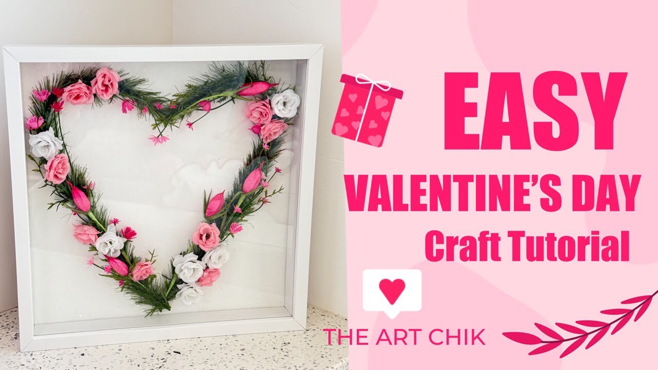 Простая поделка для украшения дома ко Дню святого Валентина — от художницы Андреа Кирк | The Art ...