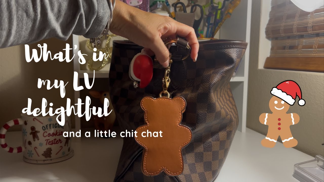 What is in my (discontinued) LV purse + Sneek peek inside my LV planner