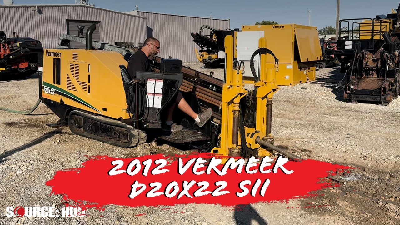 2012 Vermeer D20x22 Series II demo | SOURCE: HDD