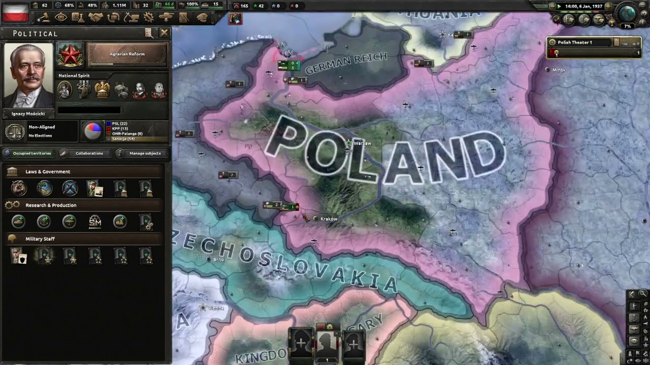 Hoi4 By Blood Alone Historical Poland Speedrun 1 month