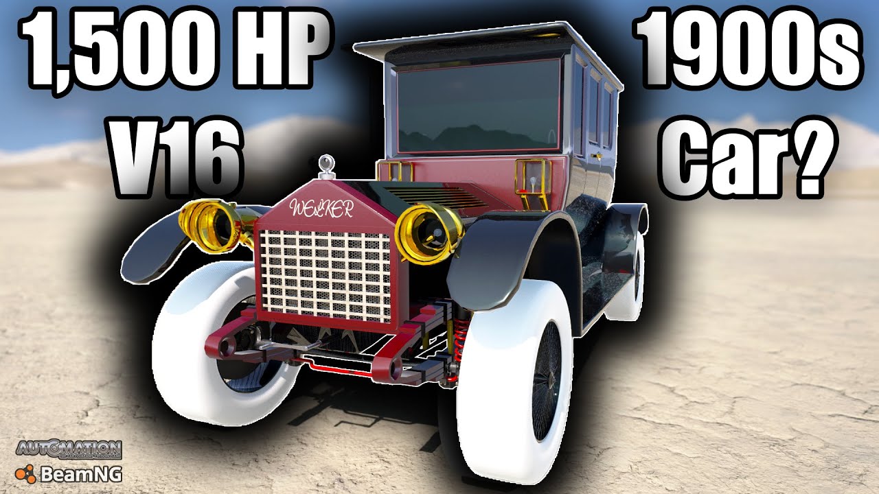 I Made a Vintage V16 
