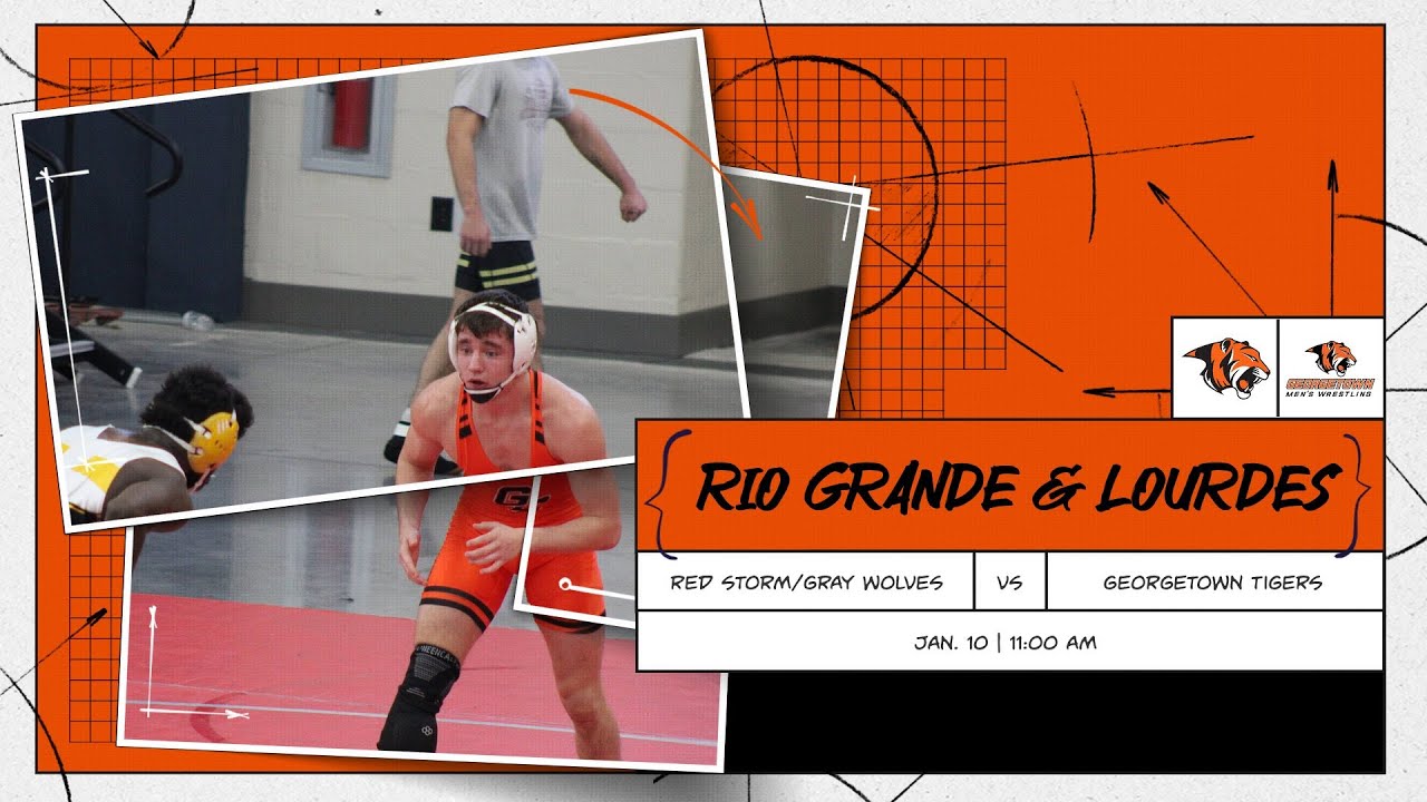Men's Wrestling: (RV) Georgetown vs (RV) Lourdes vs (RV) Rio Grande