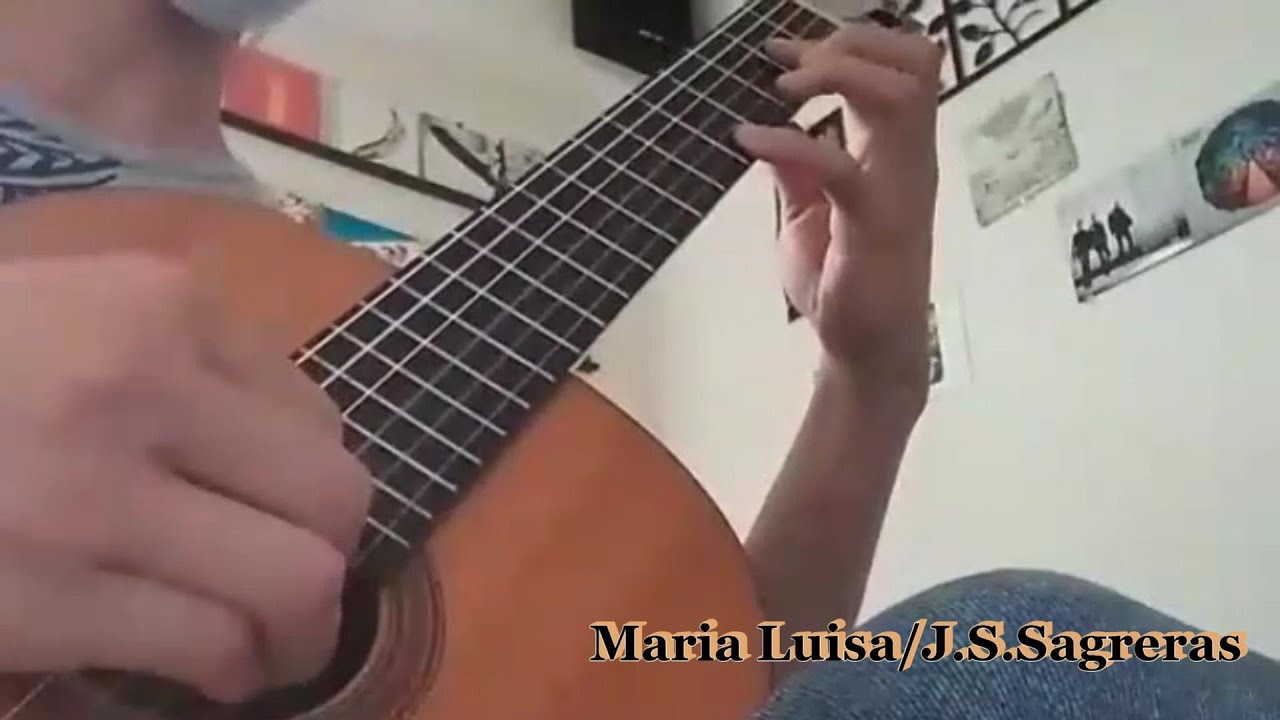 【ギター独奏】マリアルイサ／J.S.サグレラス(在宅録音）
