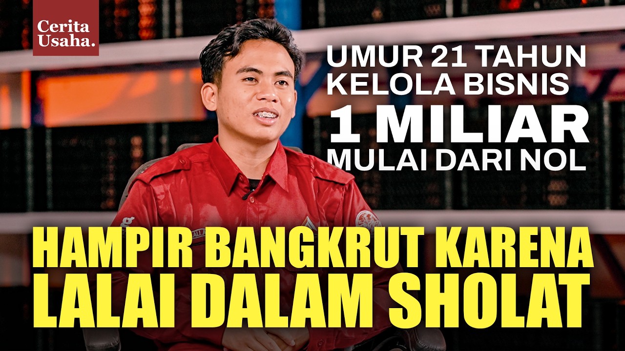 Usia Baru 21 Tahun Tapi Bisnisnya Sudah Miliaran, Tembus 10.000 Orderan Perhari