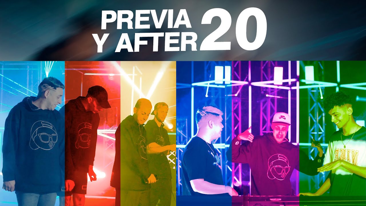 PREVIA Y AFTER 20 Ft Joaco L&oacute;pez, Pimpe, Zeko, Zzk, Pablito | DJ Roman & Facu Vazquez (Reggaeton)