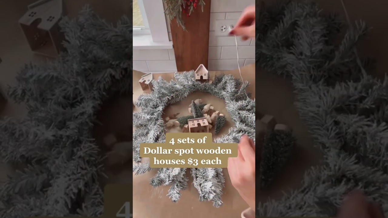 Look For Less Anthropologie House wreath. Retails for $198 mine cost $18