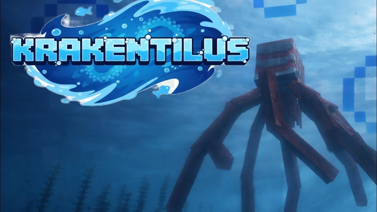 Minecraft Winter Drop Ruined: Krakentilus Boss Fight ( 1.21.1 Mod )