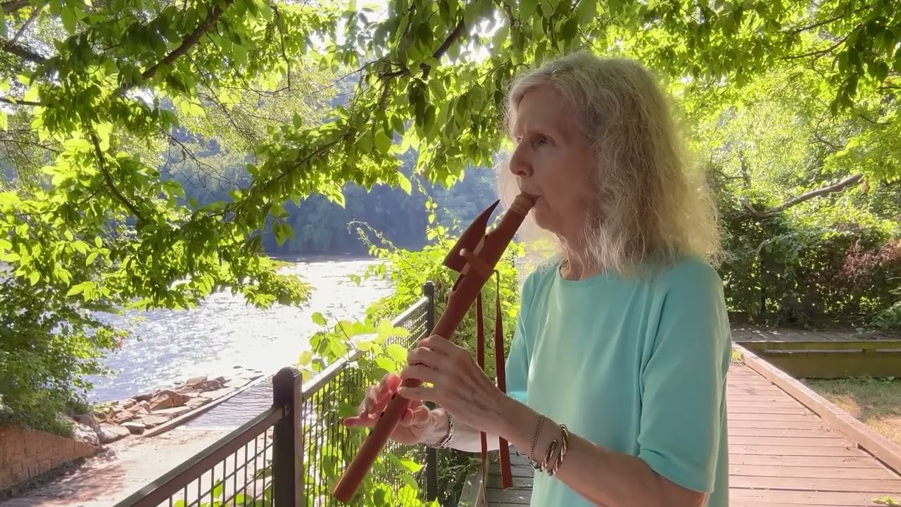 Flute in Nature Relaxation Meditation Music Native American Style Flute