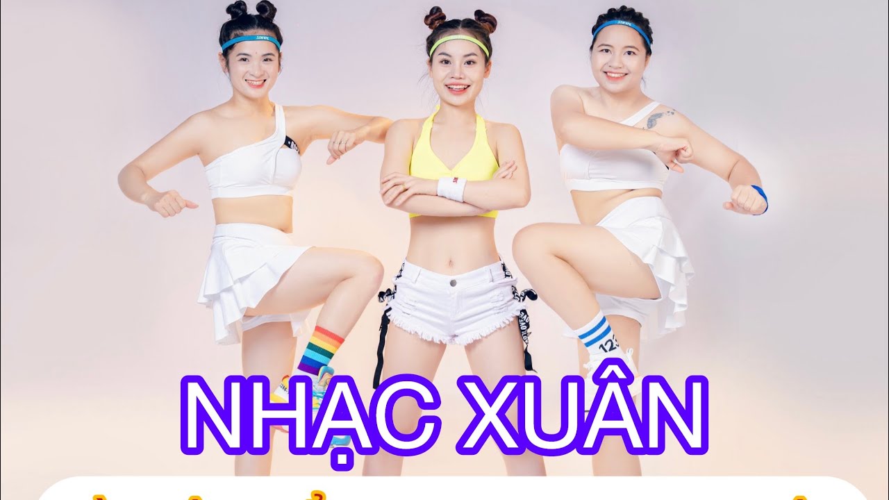 BÀI TỔNG HỢP 40p NHẠC XUÂN LINHCHI AEROBIC 2023