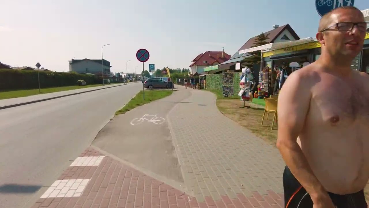 Najbardziej ruchliwa uliczka w Gąskach! [4k]