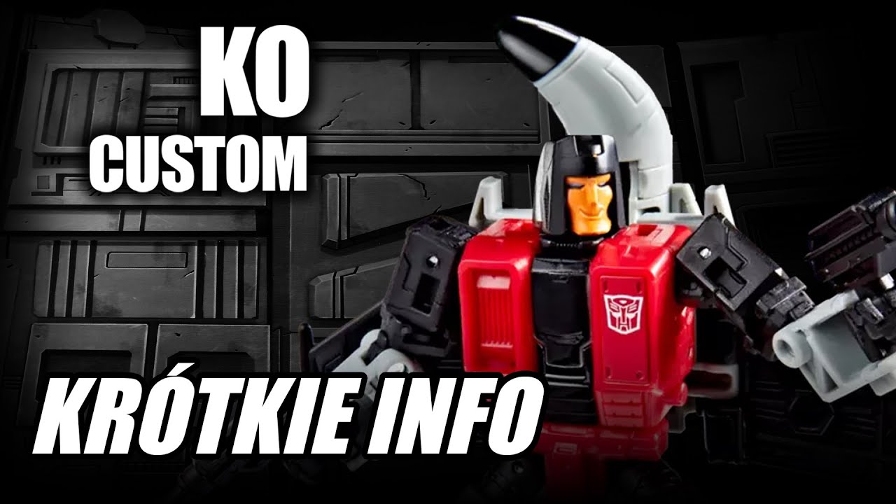 Krótkie info Transformers Age of the Primes deluxe class Aerialbot Skydive KOCustom