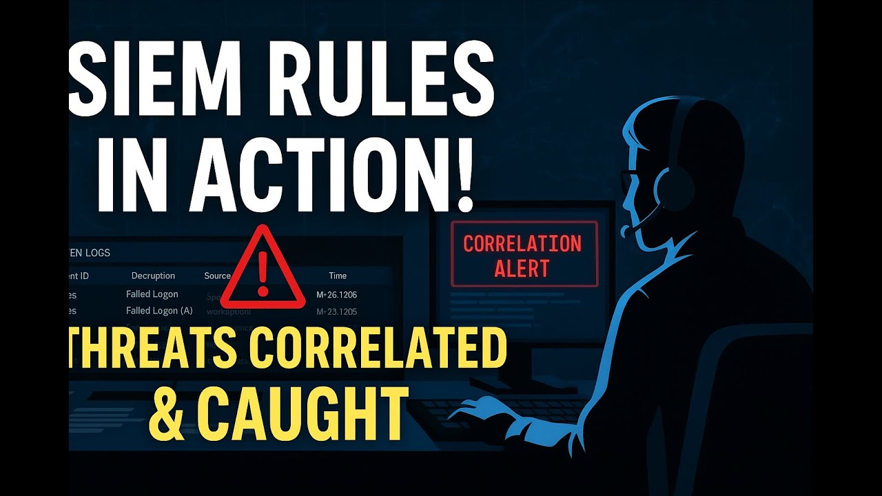 SIEM RULE CORRELATION EXPLAINED! | Master Threat Detection 🔍