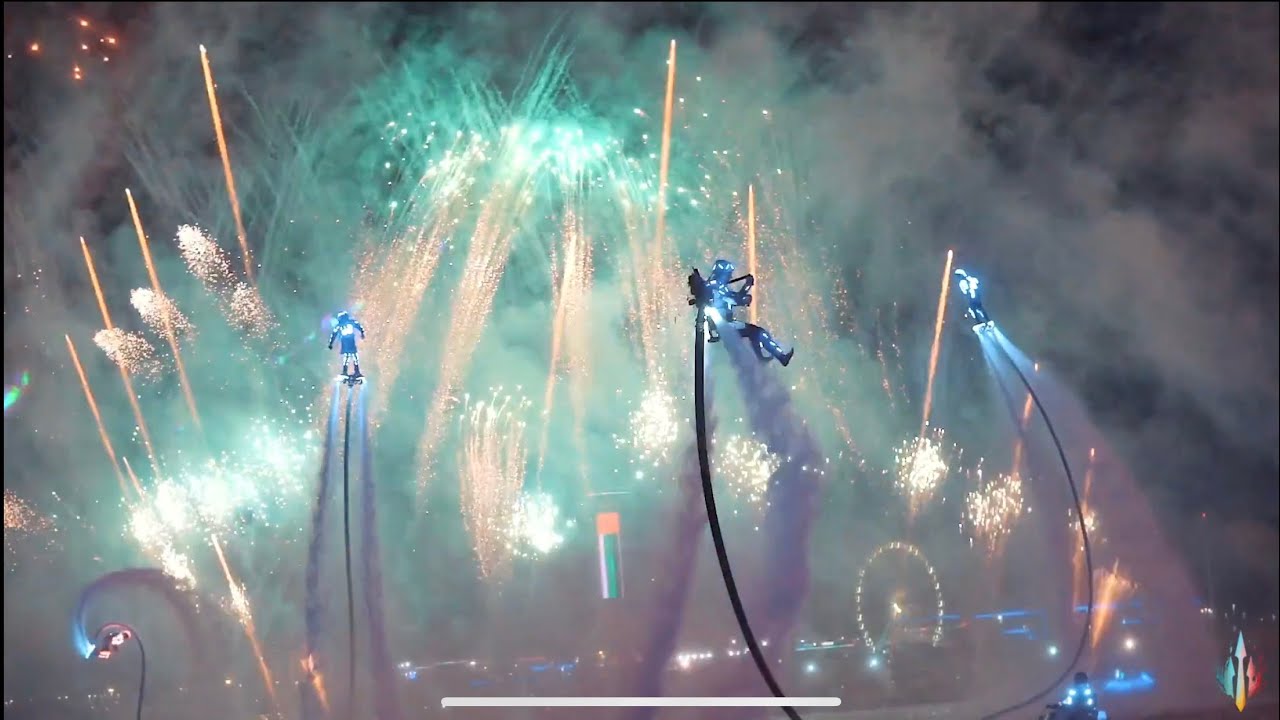 Hydro Circus in Abu-Dhabi 2019: National Day show