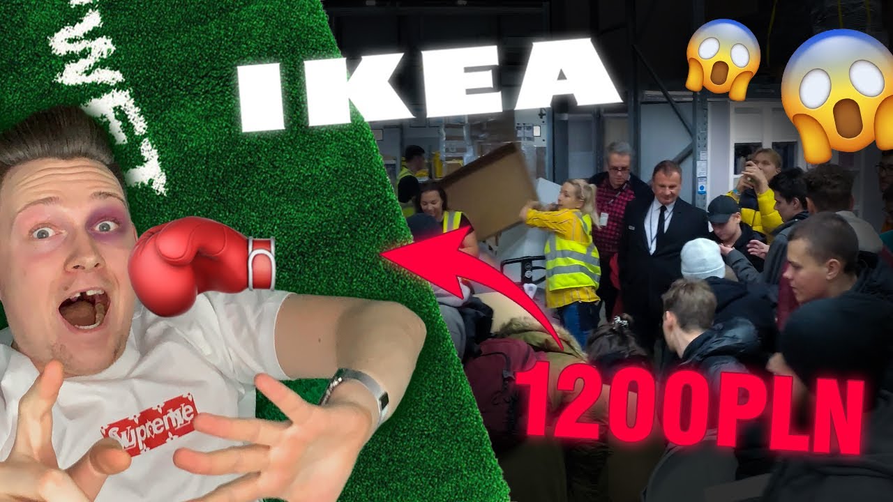 STALI PONAD 12 GODZIN POD IKEA ABY DOSTAĆ LIMITOWANY DYWAN I ZEGAR *BILI SIĘ* Ikea x Virgil MARKERAD