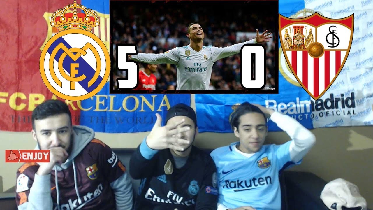 REAL MADRID SHOW - EASY 5-0 WIN OVER SEVILLA - REACTION
