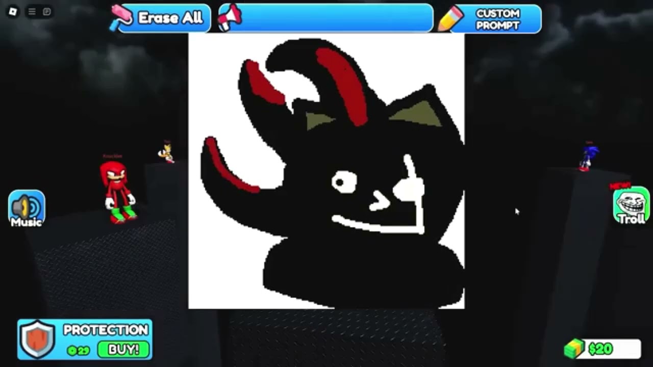 Speedy plays Draw or Die in Roblox