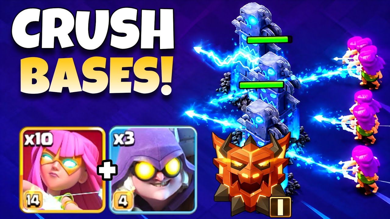 Super Archer SPAM is BROKEN! EASY 3-STARS in Legend League 1 best th18 attack strategy in coc