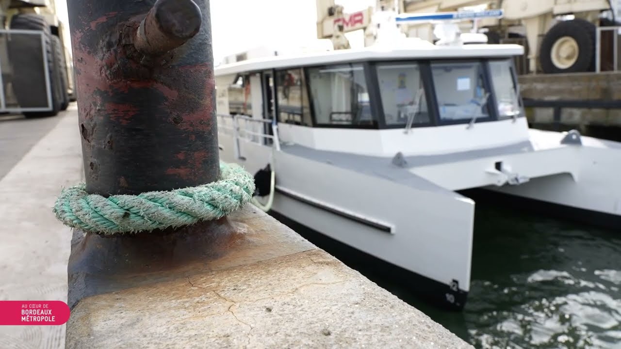 Au coeur de Bordeaux Métropole - La mise à l'eau du nouveau 