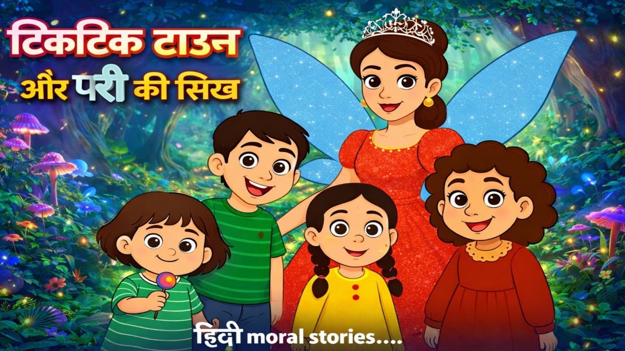 परी और Tiktiktown के बच्चों की adventure वाली शुरुवात story in hindi | fairytales |