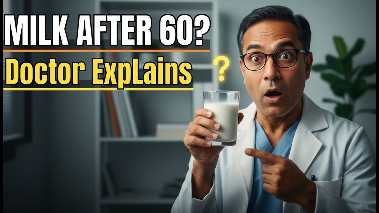 If You’re Over 60, Watch This Before Drinking Milk Every Day