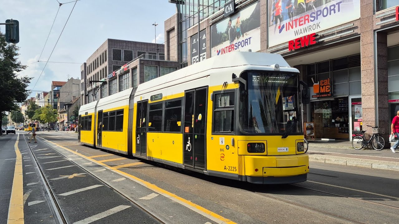 Straßenbahn Berlin | Mitfahrt in der 27 von S Köpenick/Elcknerplatz bis Pasedagplatz im GTZO.2 2225
