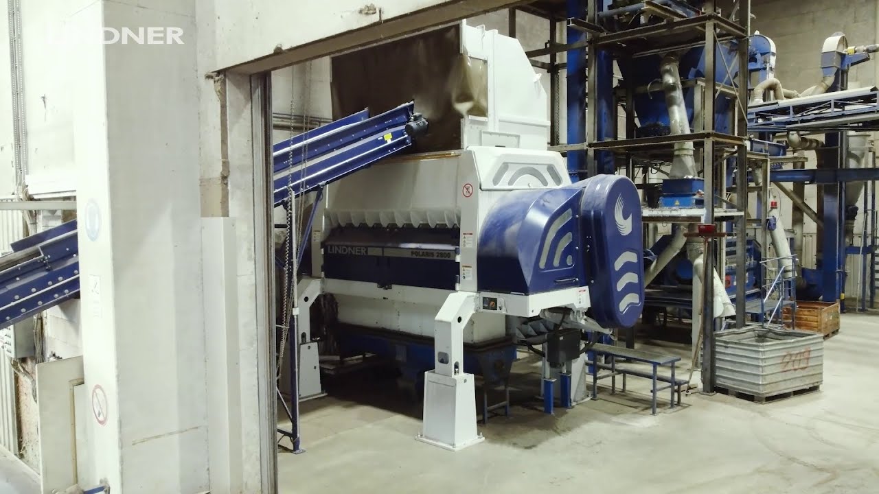 Lindner - Loacker | Waste cable recycling with the Polaris 2800