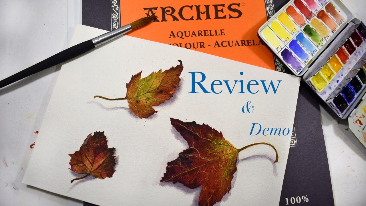 Arches Rough Watercolor Paper Review & Demo