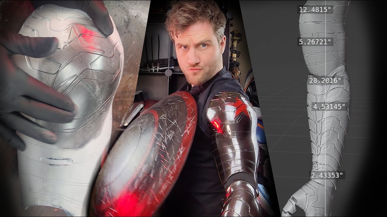 Winter Soldier Arm: Cosplay Scale & Construction