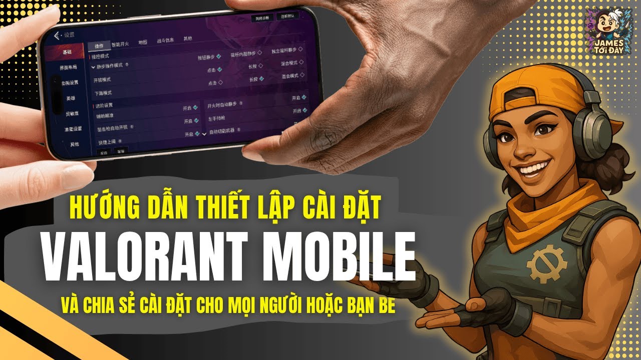 (#1) Hướng Dẫn Setting Cơ Bản Valorant Mobile Như Thế Nào ???