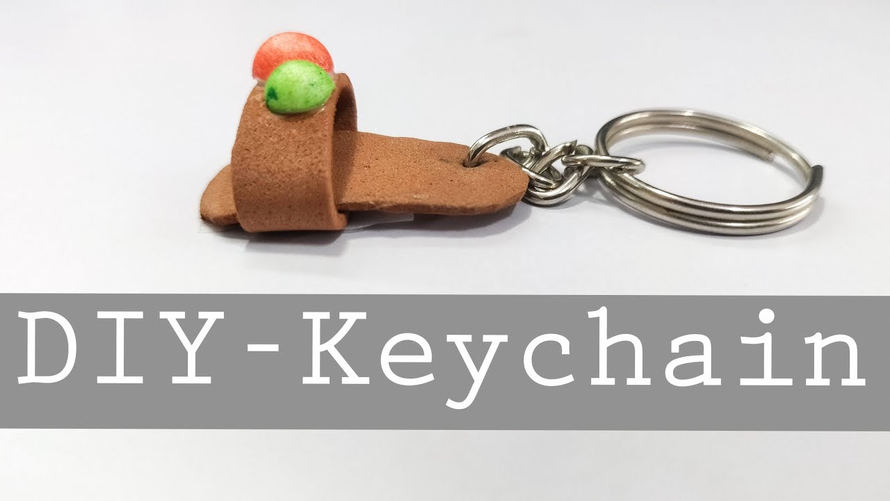 DIY-Keychain craft | How to make keychain using foam sheet