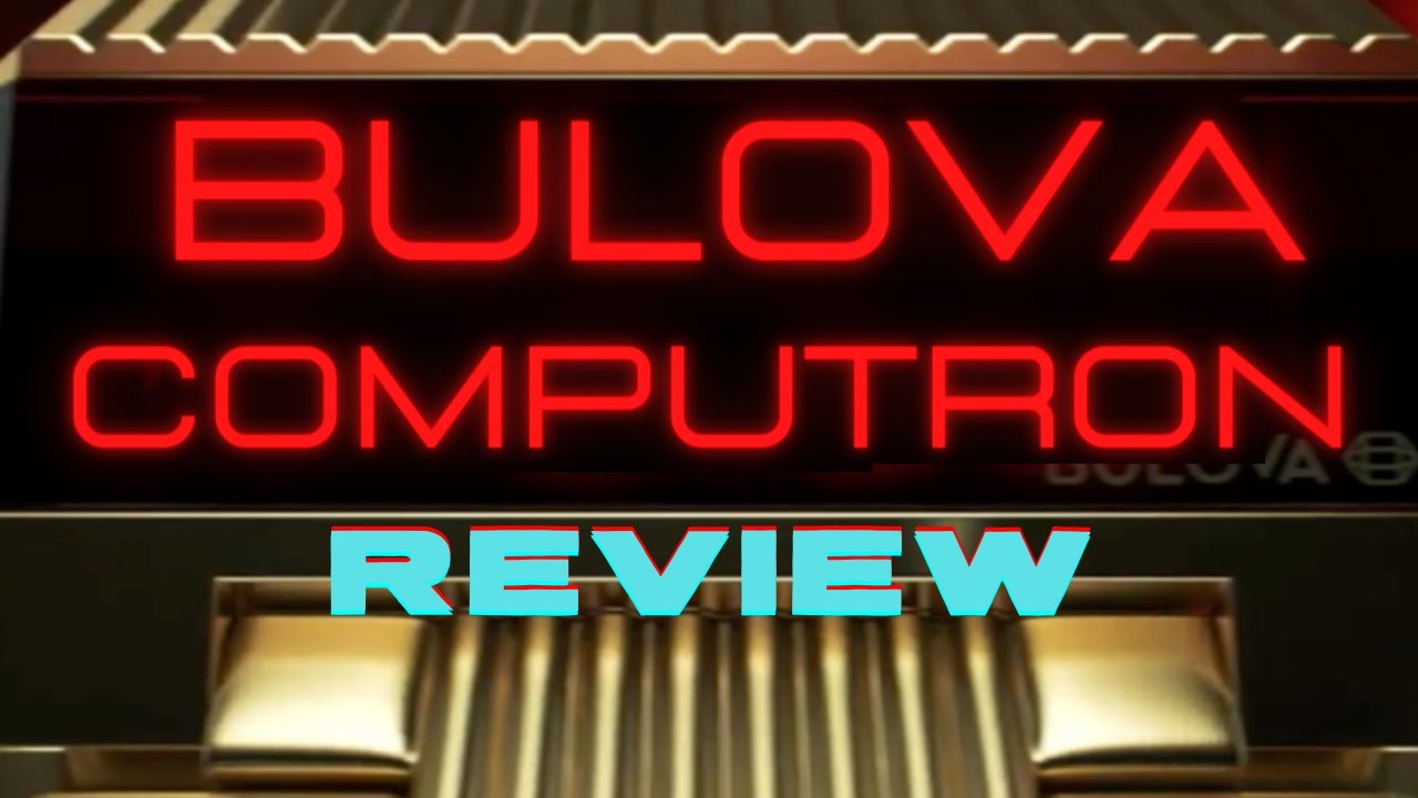Обзор Bulova Computron Reissue Gold / Не сноб в часах