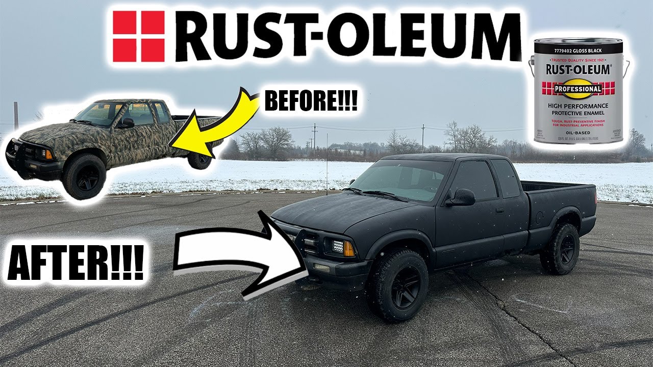 Дешевая покраска Rustoleum и тонировка окон для зимнего забега